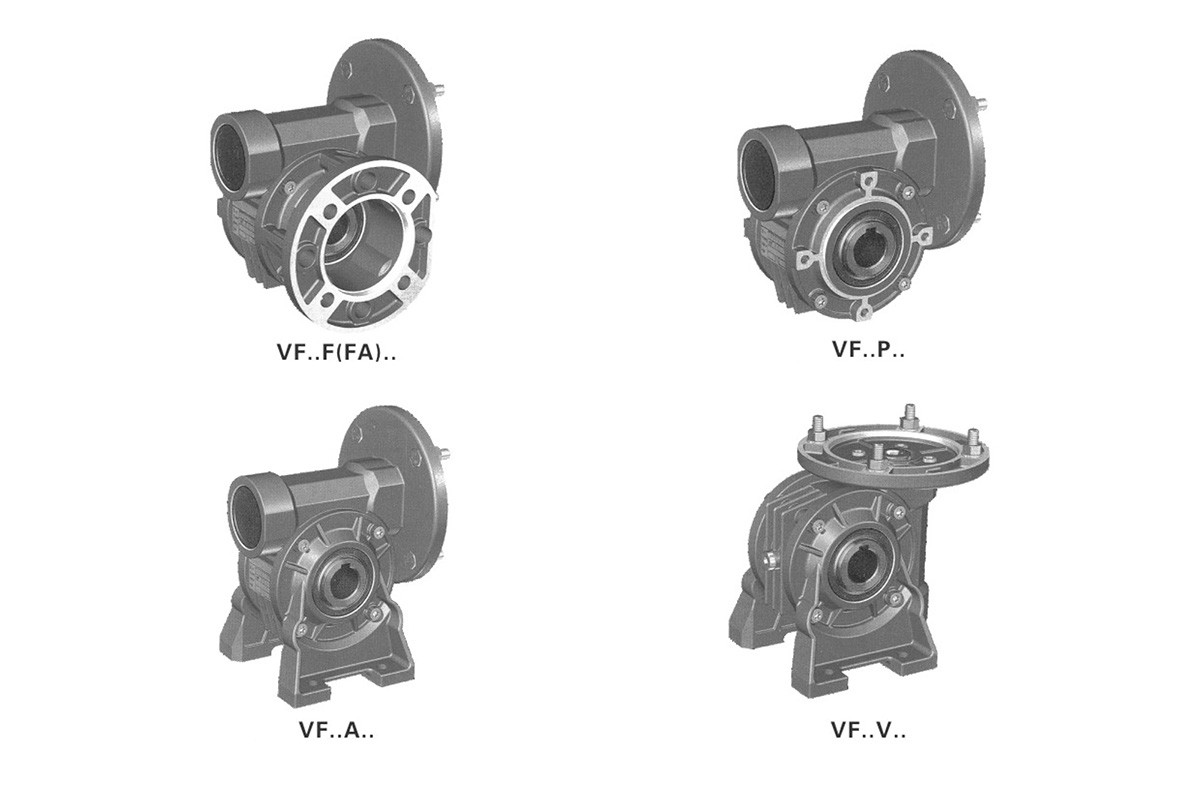 VF gearbox types VF gearbox types
